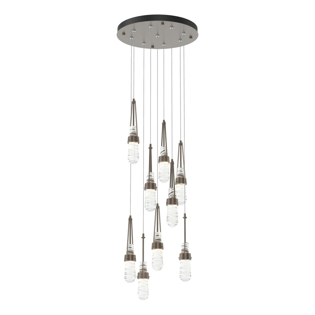 Hubbardton Forge Canada - 131100-SKT-STND-05-YJ0434 - LED Pendant - Link - Bronze
