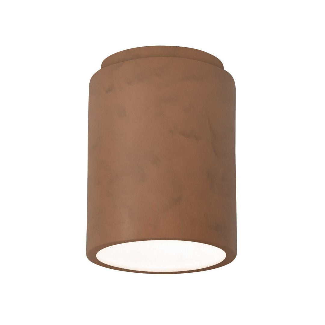 Radiance LED Flush-Mount in Terra Cotta Justice Designs