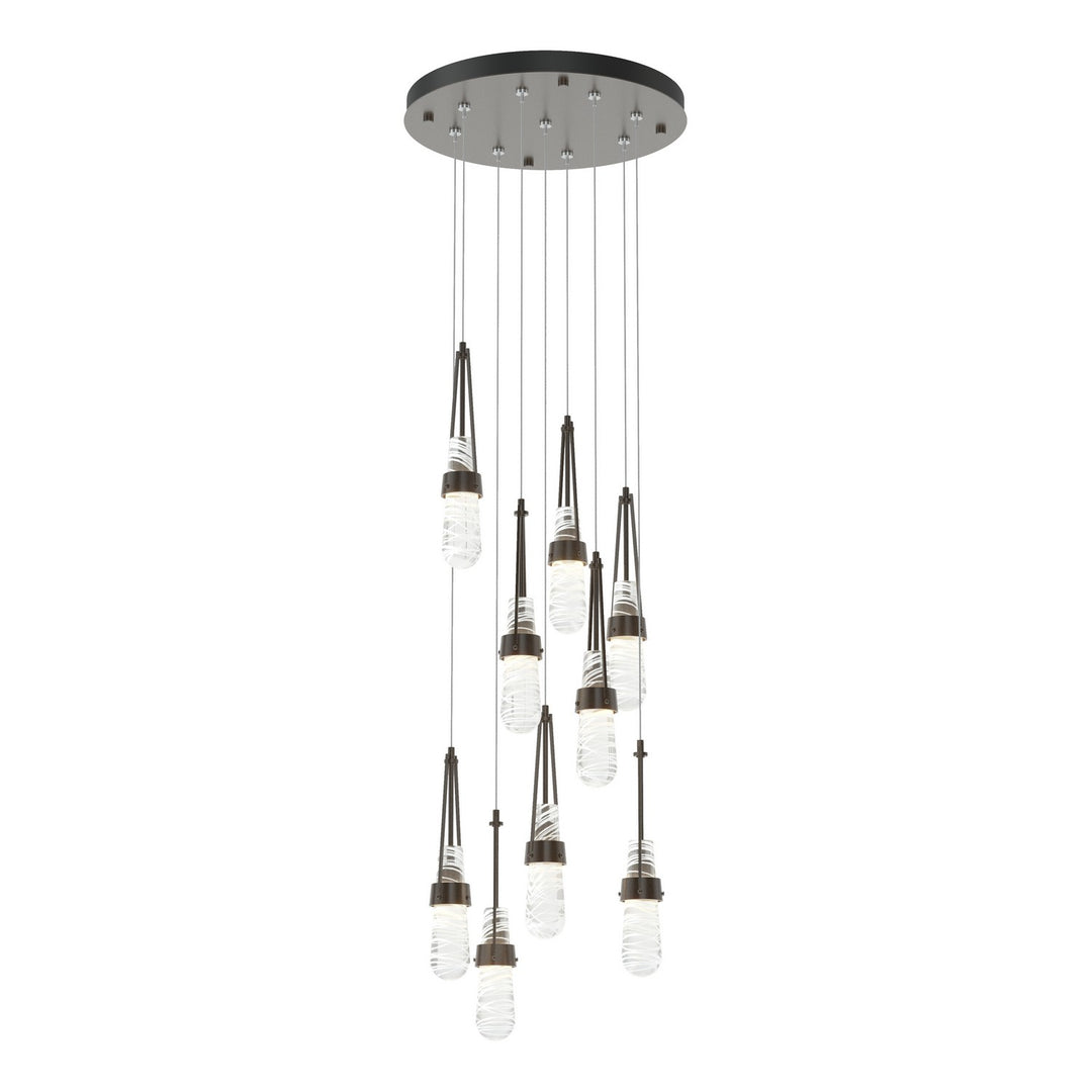 Hubbardton Forge Canada - 131100-SKT-STND-14-YJ0434 - LED Pendant - Link - Oil Rubbed Bronze