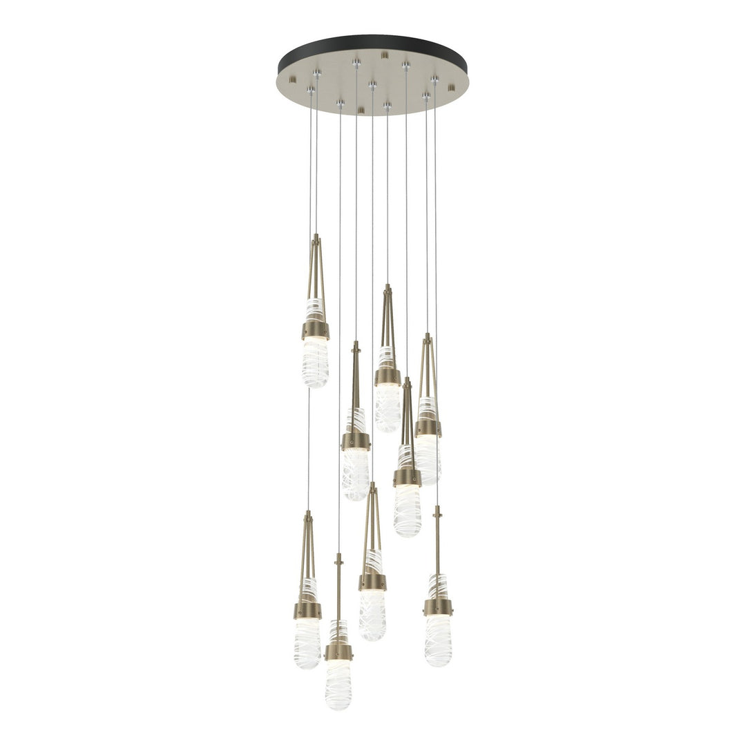 Hubbardton Forge Canada - 131100-SKT-STND-84-YJ0434 - LED Pendant - Link - Soft Gold