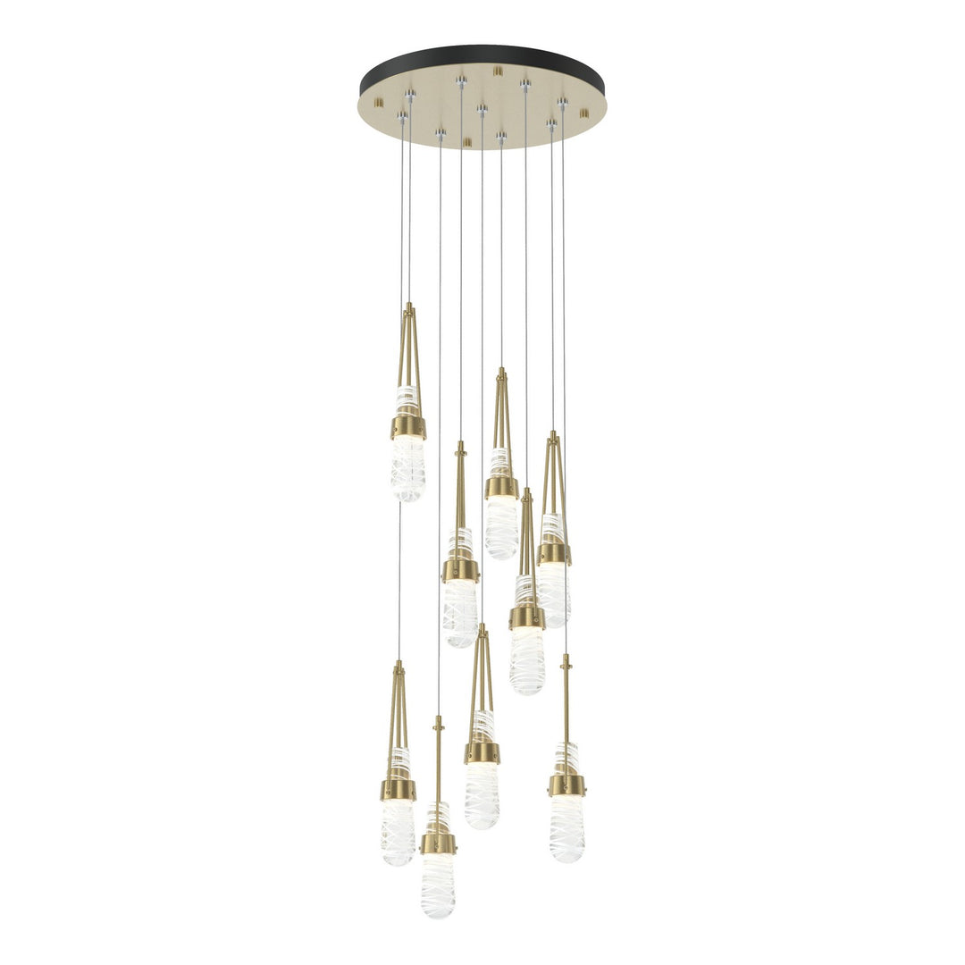 Hubbardton Forge Canada - 131100-SKT-STND-86-YJ0434 - LED Pendant - Link - Modern Brass