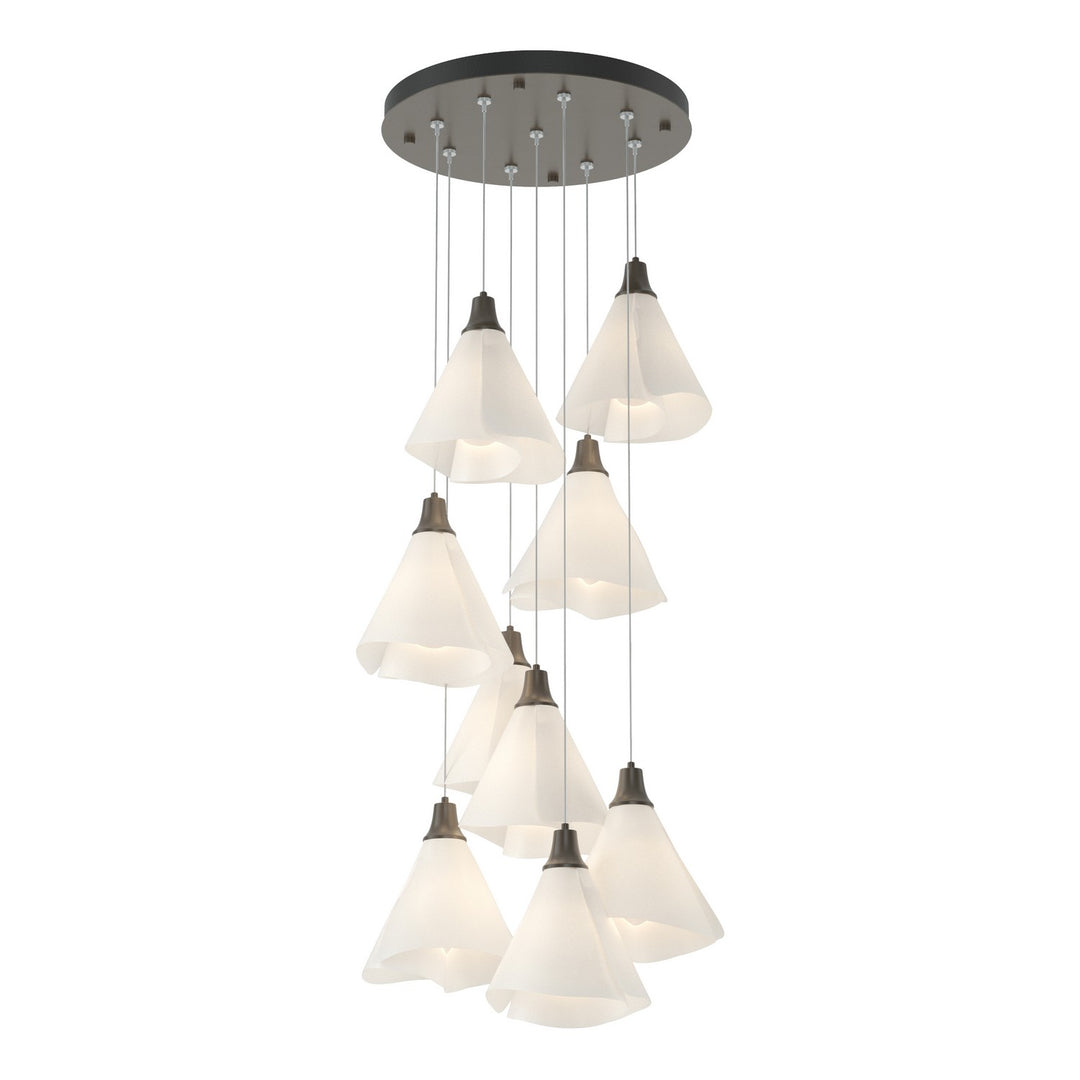 Hubbardton Forge Canada - 131102-SKT-STND-07-SH1987 - LED Pendant - Mobius - Dark Smoke