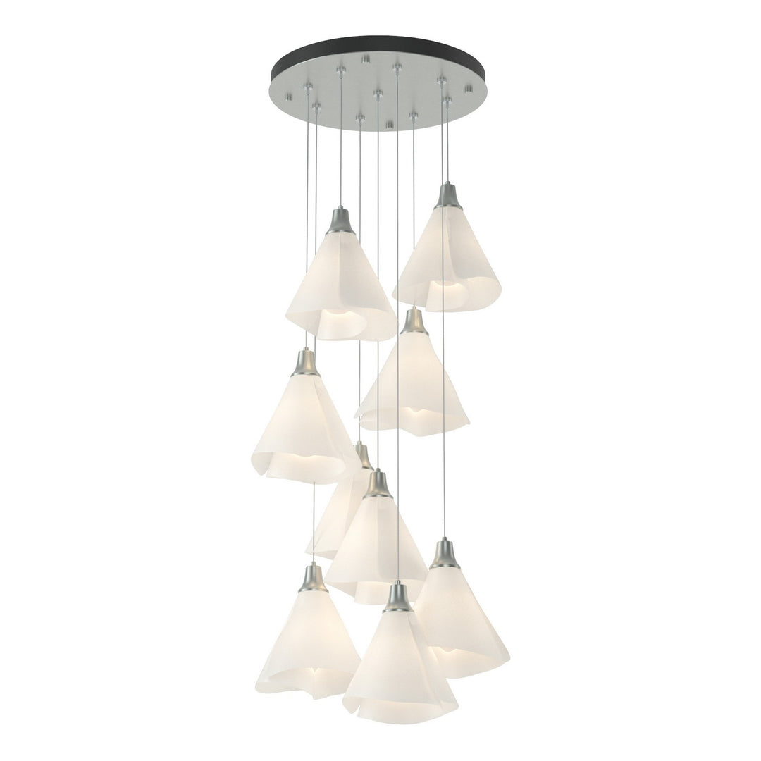 Hubbardton Forge Canada - 131102-SKT-STND-82-SH1987 - LED Pendant - Mobius - Vintage Platinum