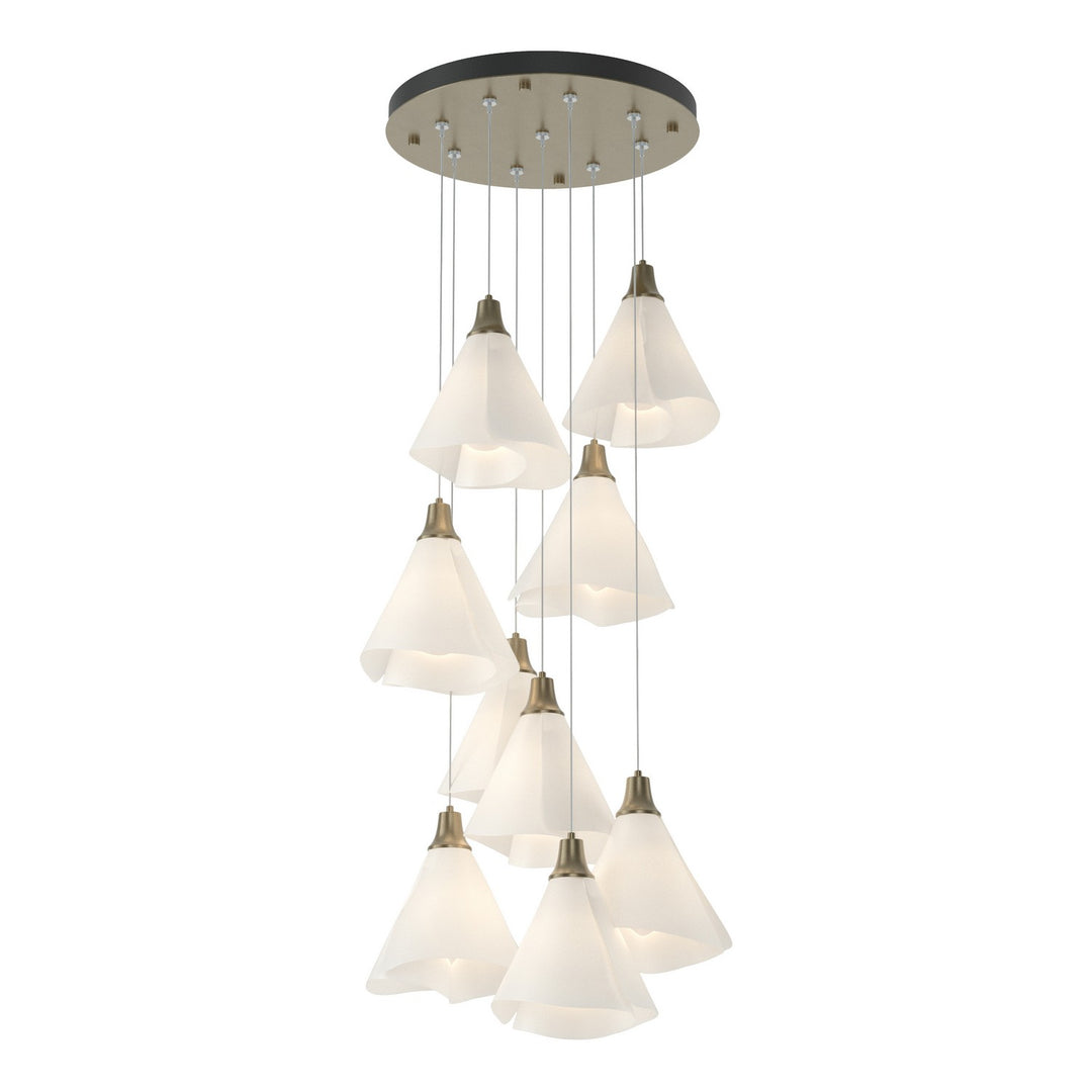 Hubbardton Forge Canada - 131102-SKT-STND-84-SH1987 - LED Pendant - Mobius - Soft Gold