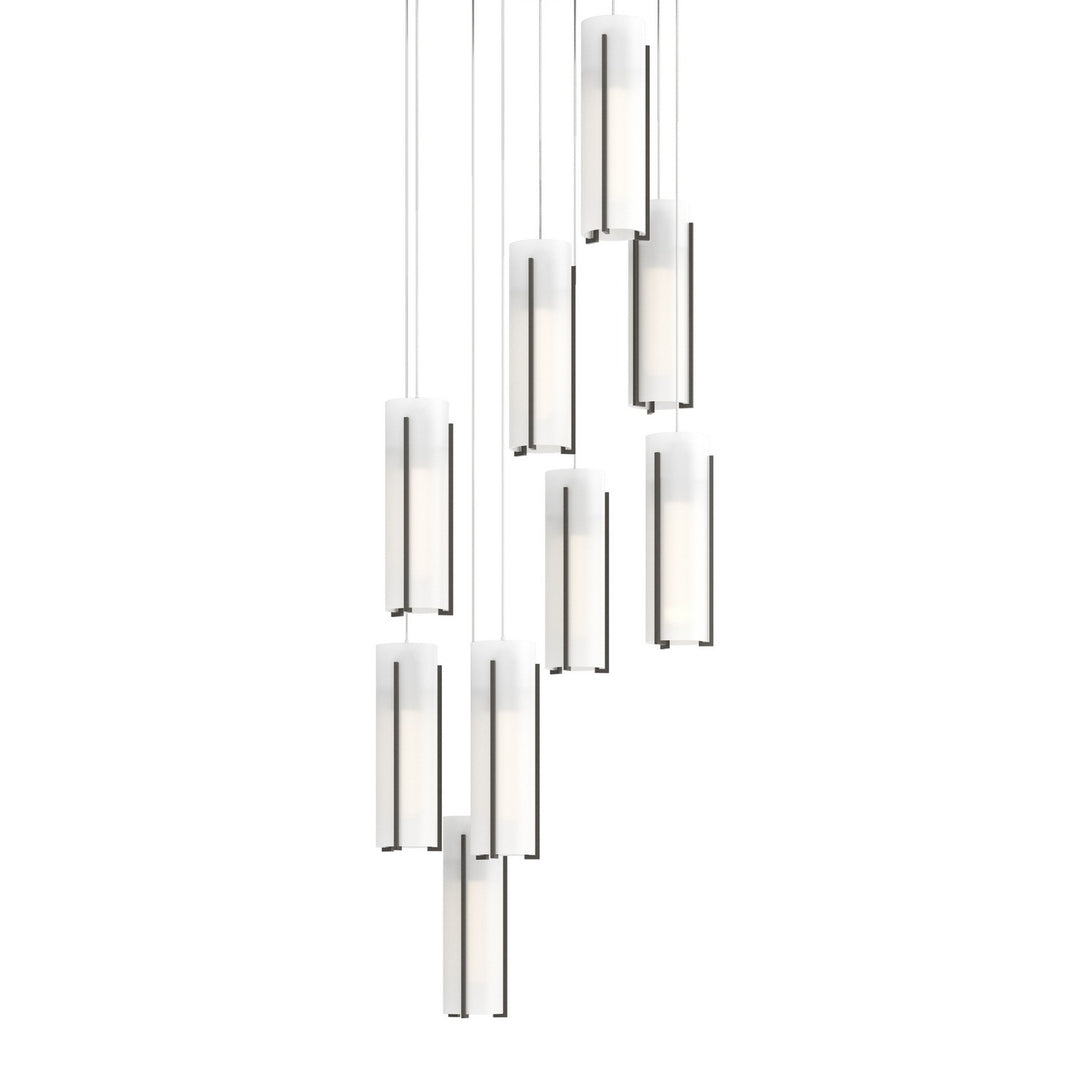 Hubbardton Forge Canada - 131104-SKT-LONG-07-GG0065 - LED Pendant - Exos Glass - Dark Smoke