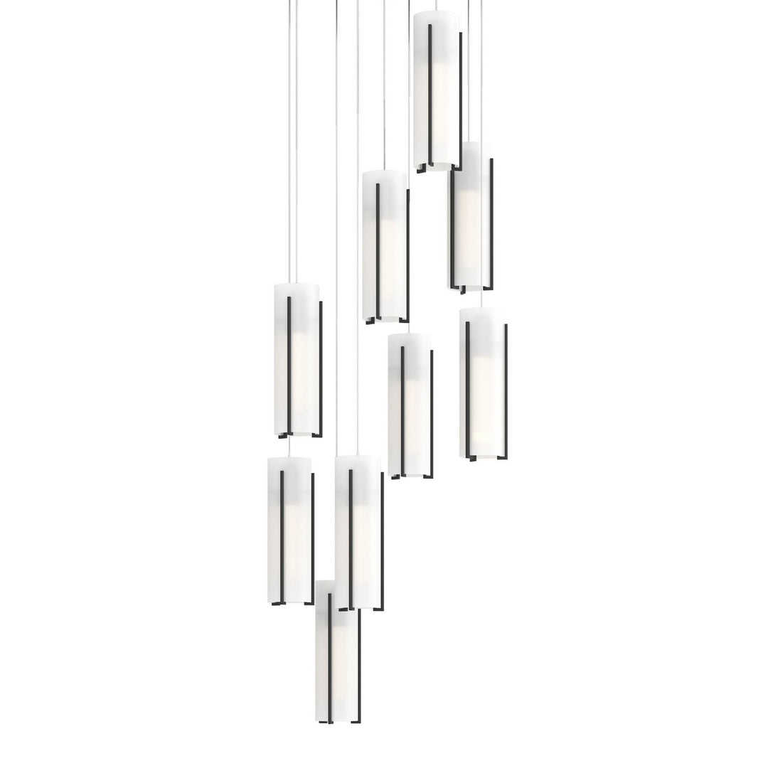 Hubbardton Forge Canada - 131104-SKT-LONG-10-GG0065 - LED Pendant - Exos Glass - Black