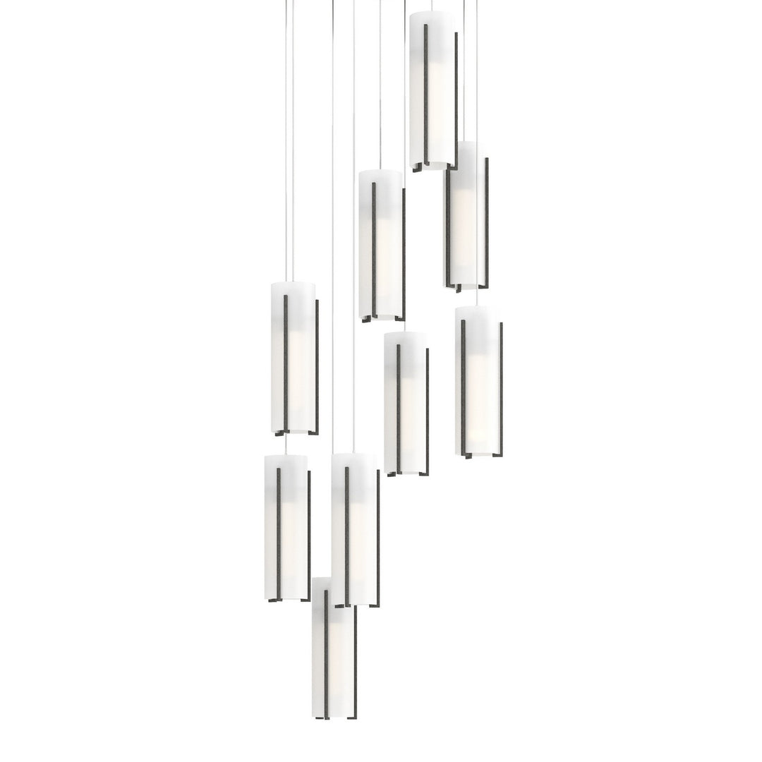 Hubbardton Forge Canada - 131104-SKT-LONG-20-GG0065 - LED Pendant - Exos Glass - Natural Iron