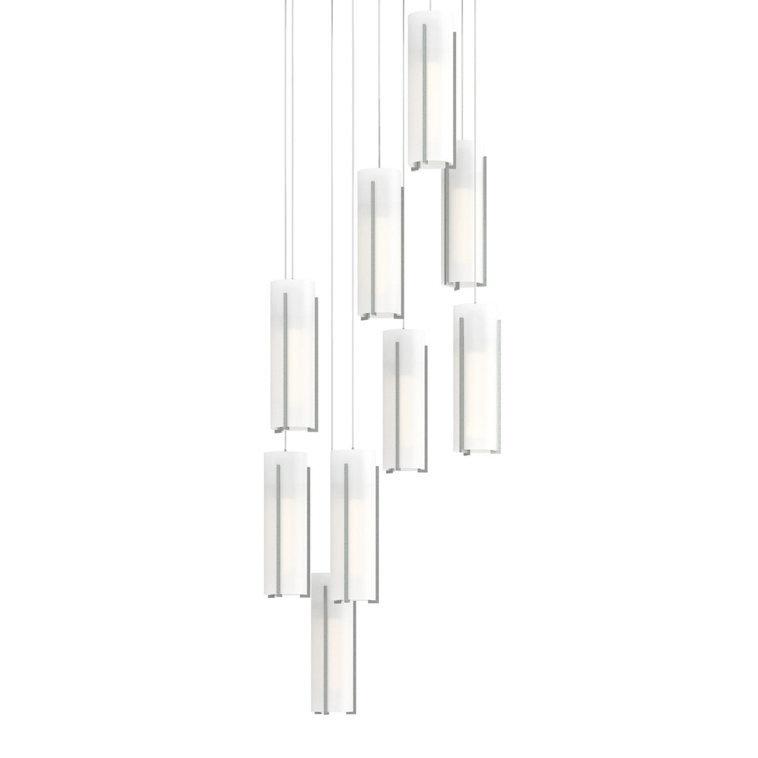 Hubbardton Forge Canada - 131104-SKT-LONG-82-GG0065 - LED Pendant - Exos Glass - Vintage Platinum