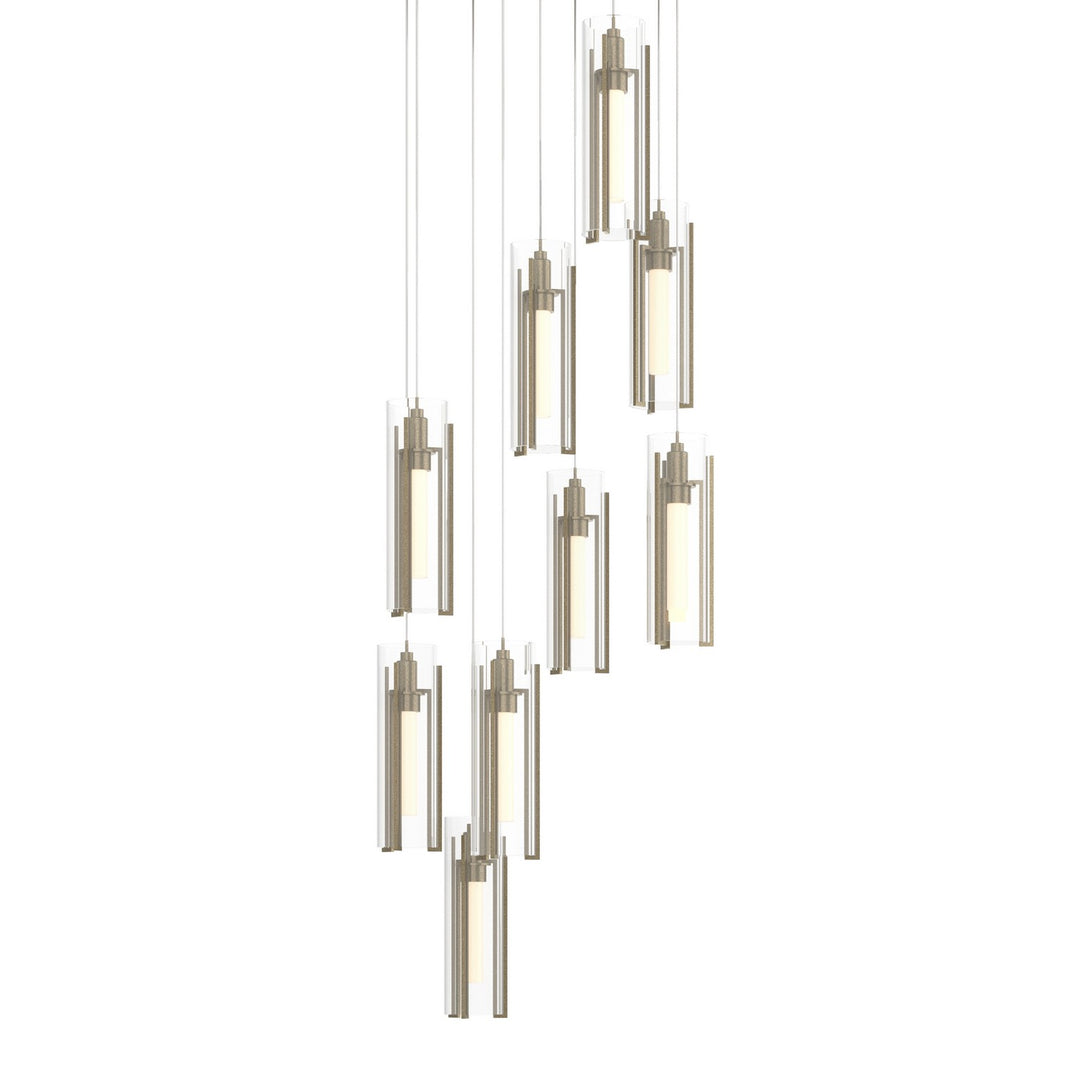Hubbardton Forge Canada - 131104-SKT-LONG-84-ZM0065 - LED Pendant - Exos Glass - Soft Gold