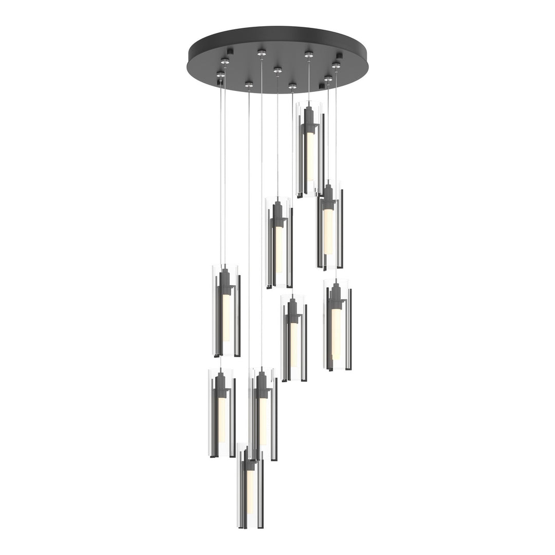 Hubbardton Forge Canada - 131104-SKT-STND-10-ZM0065 - LED Pendant - Exos Glass - Black
