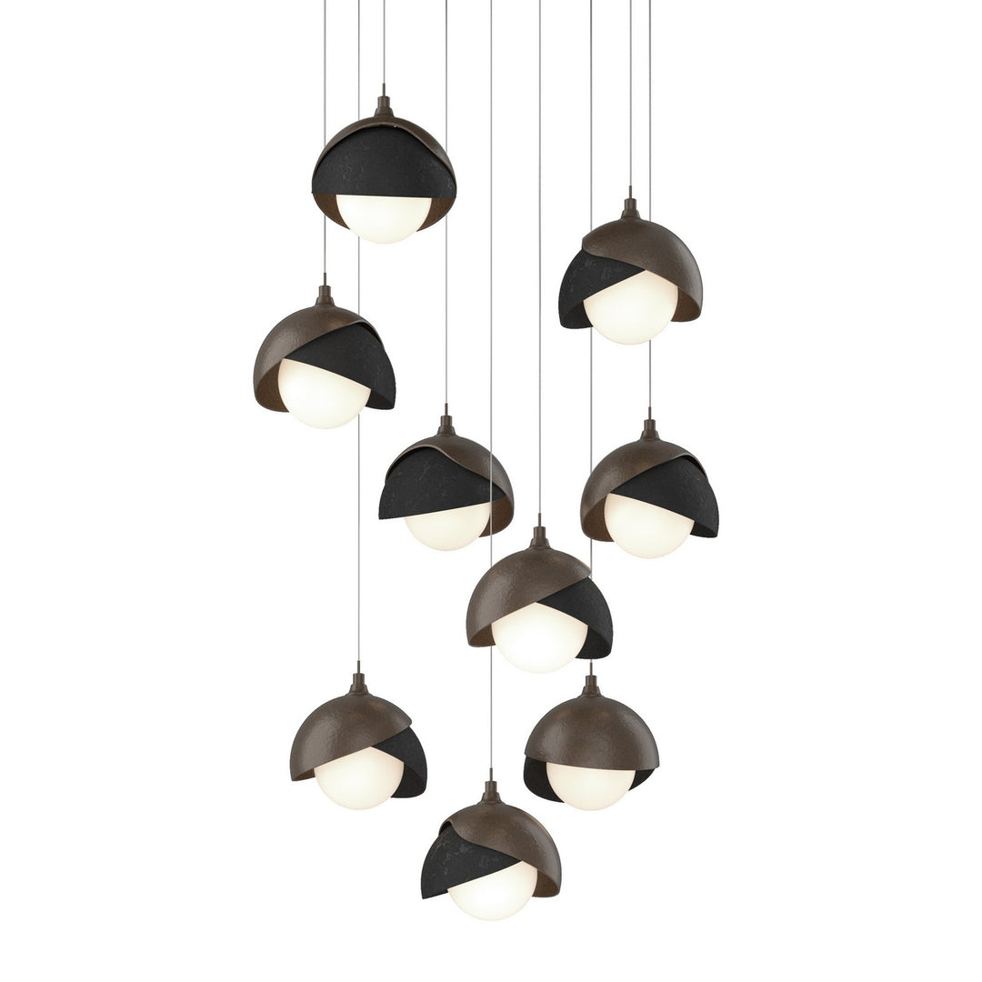 Hubbardton Forge Canada - 131105-SKT-LONG-05-10-GG0711 - LED Pendant - Brooklyn - Bronze
