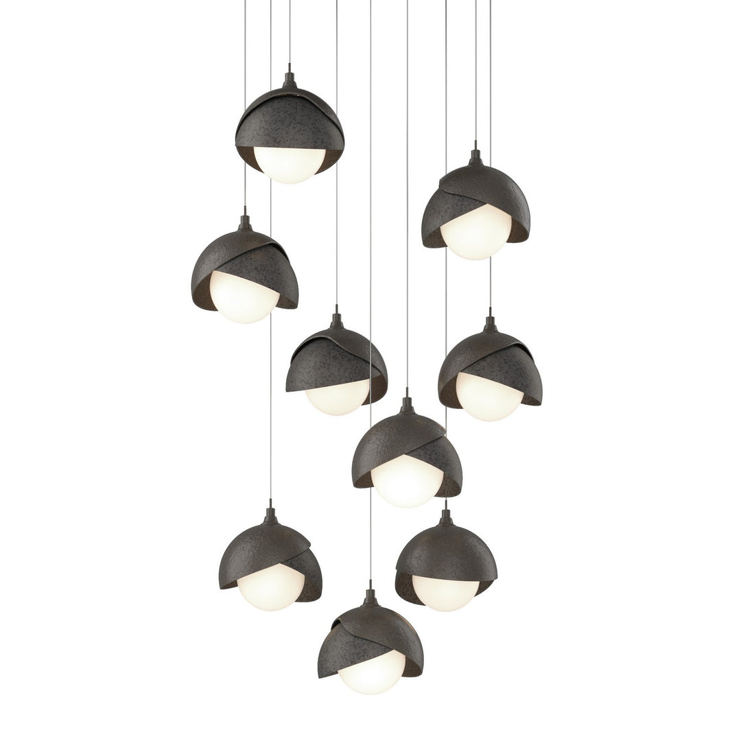 Hubbardton Forge Canada - 131105-SKT-LONG-07-20-GG0711 - LED Pendant - Brooklyn - Dark Smoke
