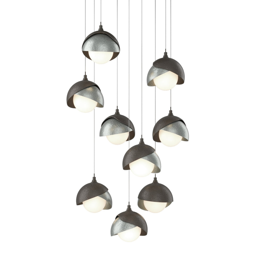 Hubbardton Forge Canada - 131105-SKT-LONG-07-82-GG0711 - LED Pendant - Brooklyn - Dark Smoke