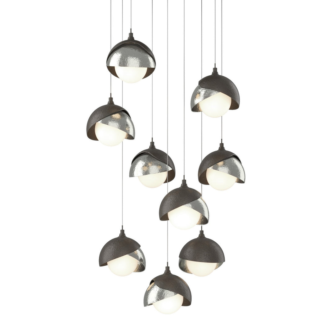 Hubbardton Forge Canada - 131105-SKT-LONG-07-85-GG0711 - LED Pendant - Brooklyn - Dark Smoke