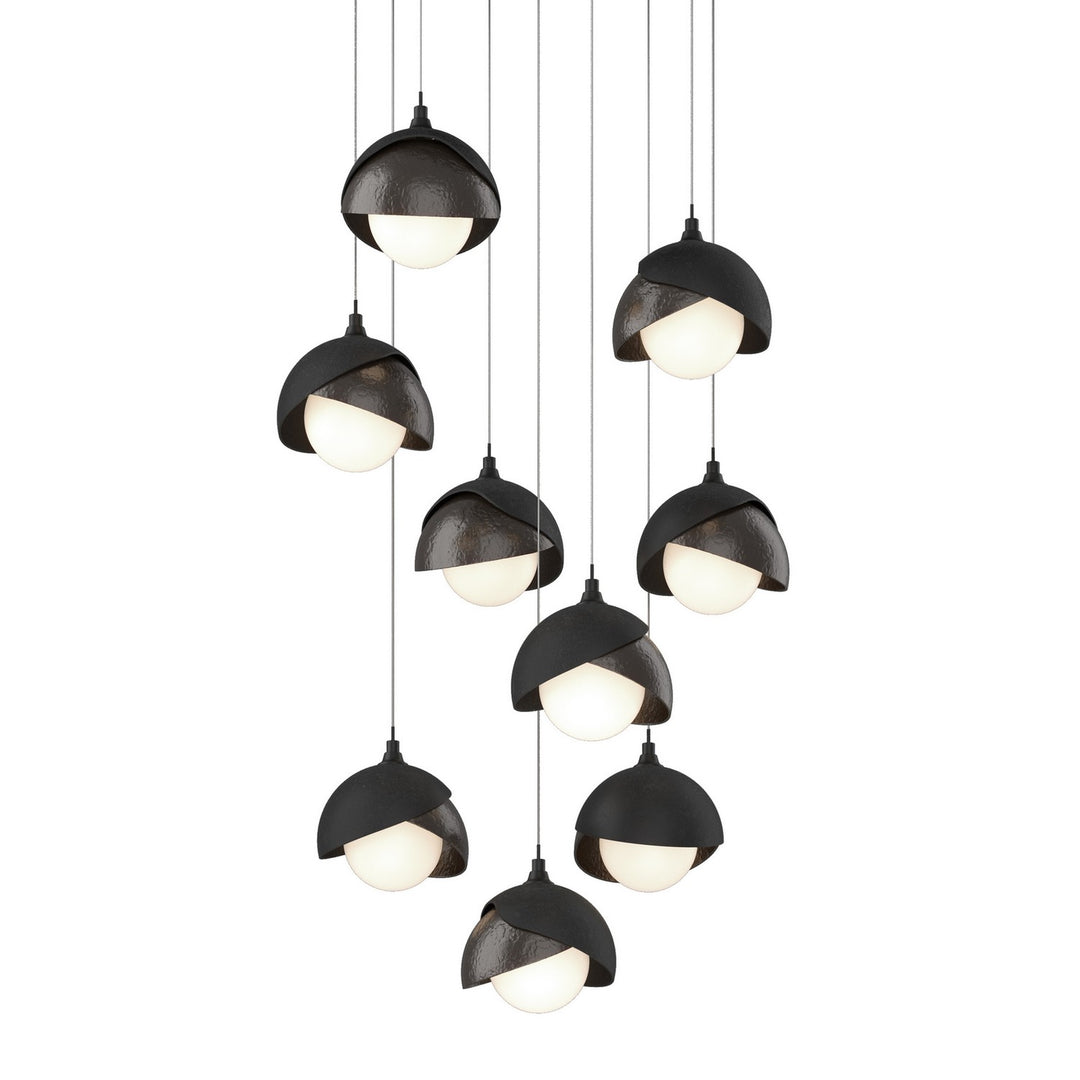 Hubbardton Forge Canada - 131105-SKT-LONG-10-14-GG0711 - LED Pendant - Brooklyn - Black