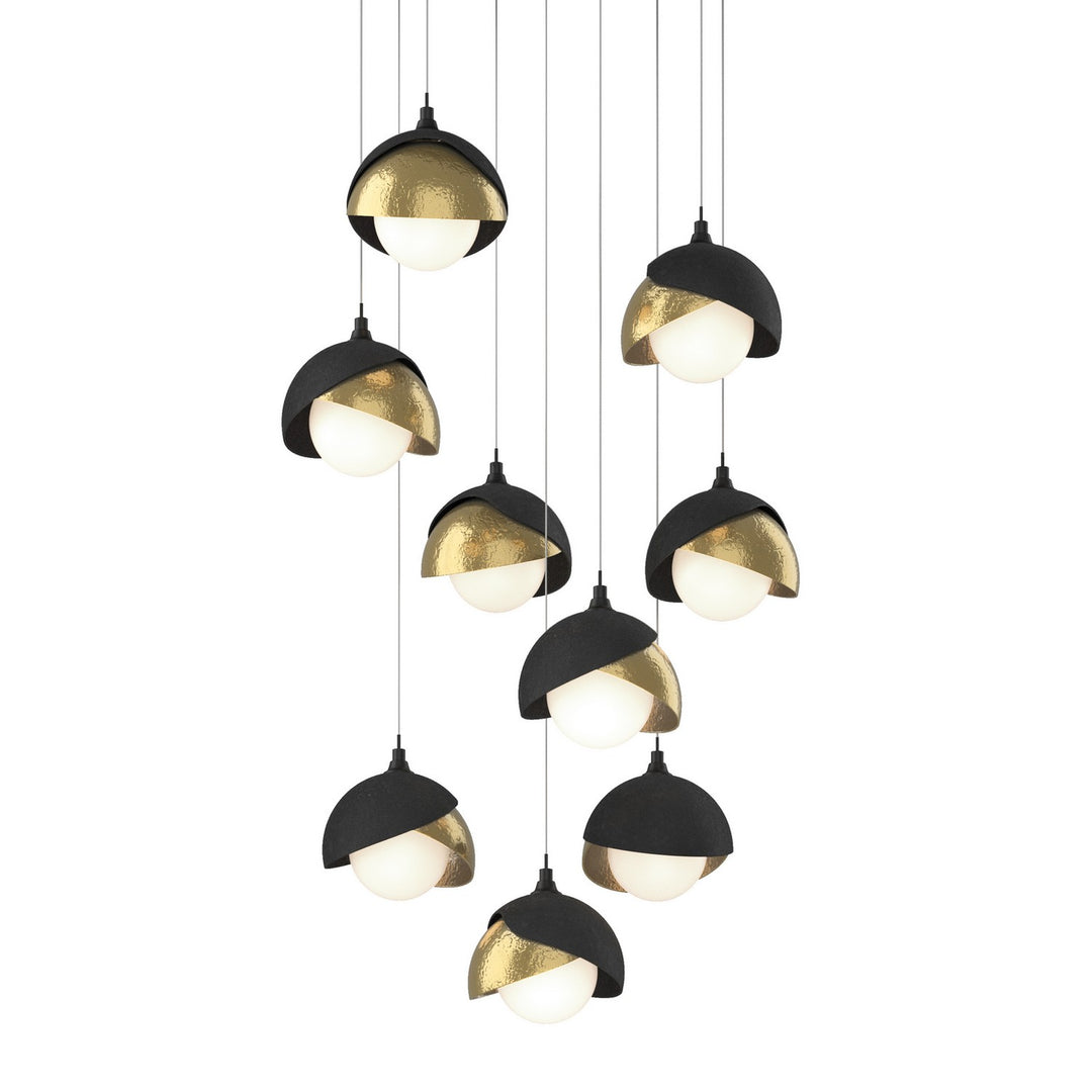 Hubbardton Forge Canada - 131105-SKT-LONG-10-86-GG0711 - LED Pendant - Brooklyn - Black