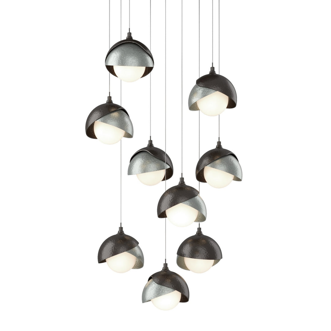 Hubbardton Forge Canada - 131105-SKT-LONG-14-82-GG0711 - LED Pendant - Brooklyn - Oil Rubbed Bronze