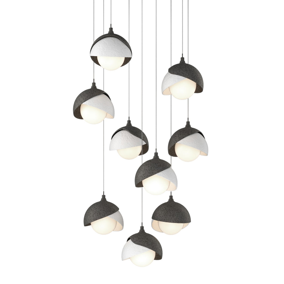 Hubbardton Forge Canada - 131105-SKT-LONG-20-02-GG0711 - LED Pendant - Brooklyn - Natural Iron