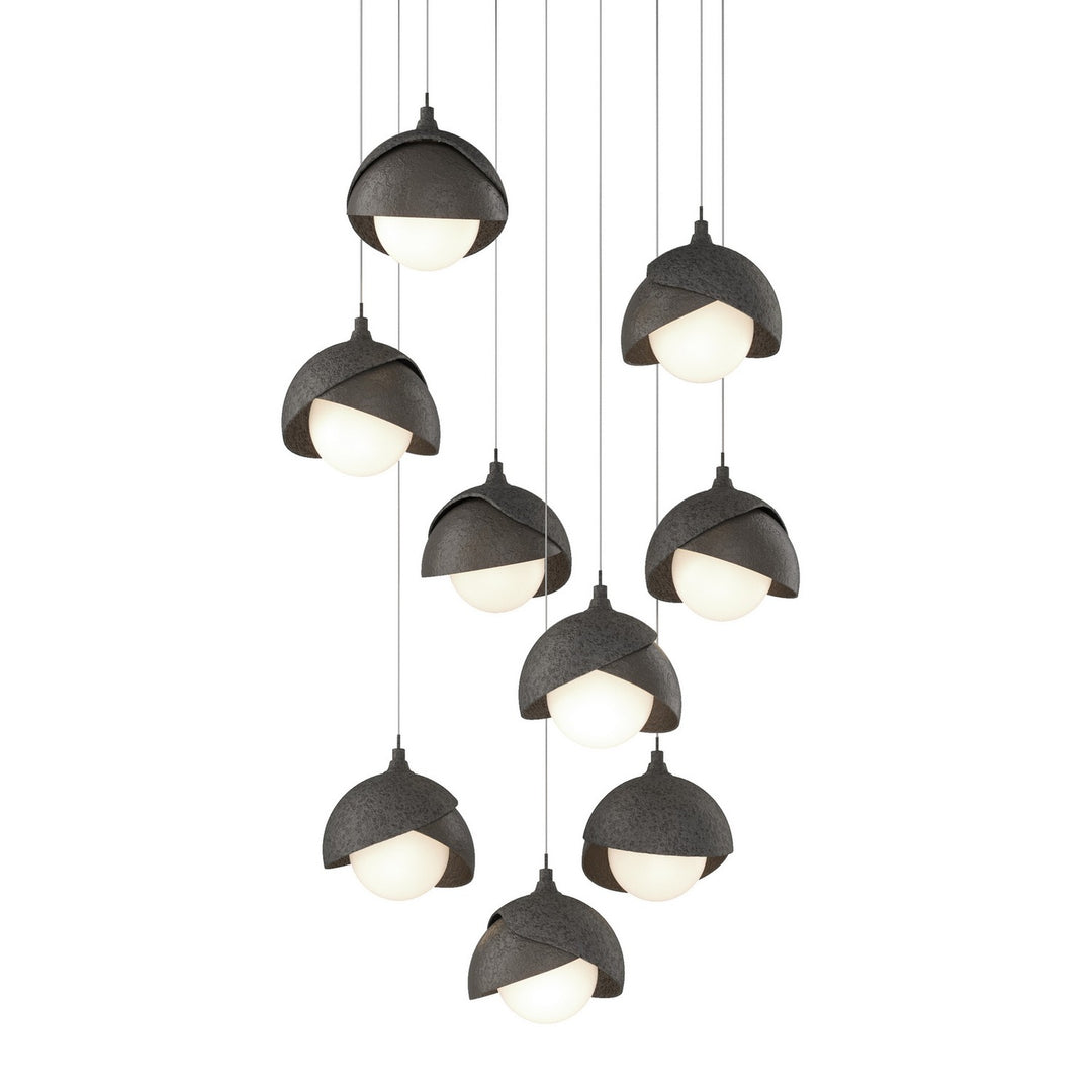 Hubbardton Forge Canada - 131105-SKT-LONG-20-07-GG0711 - LED Pendant - Brooklyn - Natural Iron