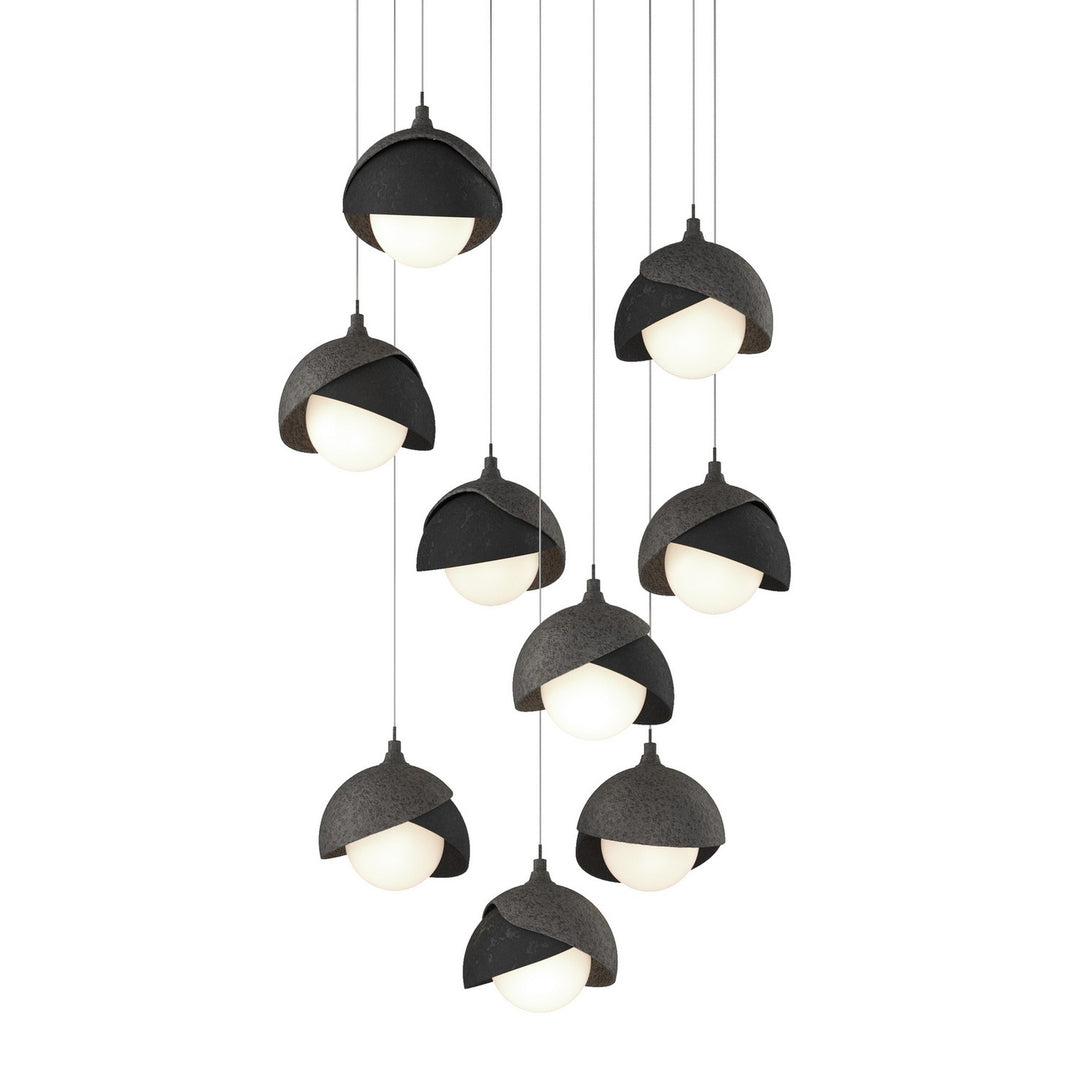 Hubbardton Forge Canada - 131105-SKT-LONG-20-10-GG0711 - LED Pendant - Brooklyn - Natural Iron