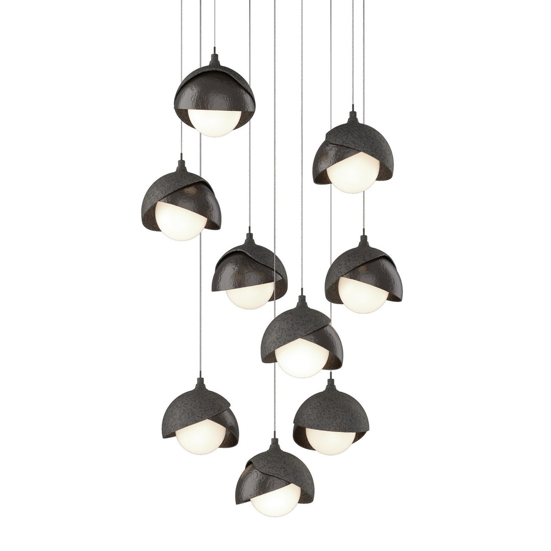 Hubbardton Forge Canada - 131105-SKT-LONG-20-14-GG0711 - LED Pendant - Brooklyn - Natural Iron