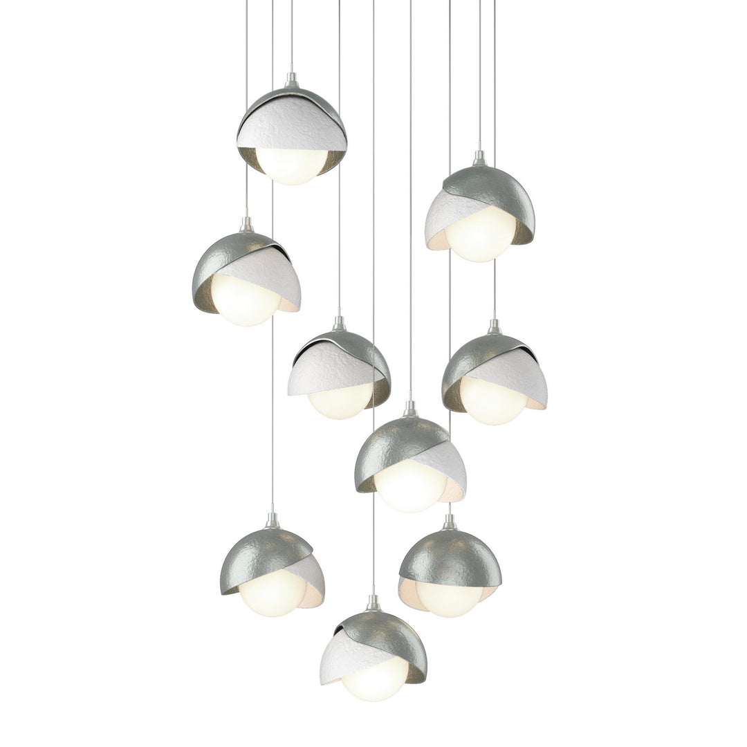 Hubbardton Forge Canada - 131105-SKT-LONG-82-02-GG0711 - LED Pendant - Brooklyn - Vintage Platinum