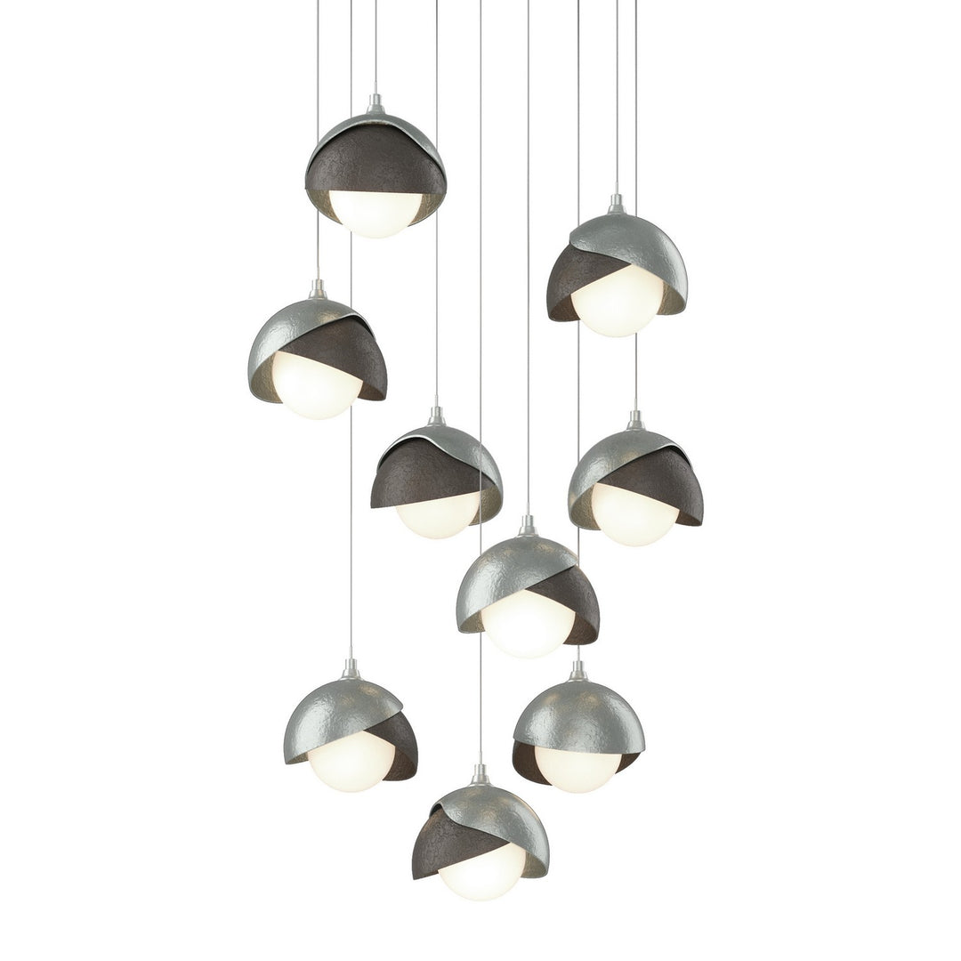 Hubbardton Forge Canada - 131105-SKT-LONG-82-07-GG0711 - LED Pendant - Brooklyn - Vintage Platinum