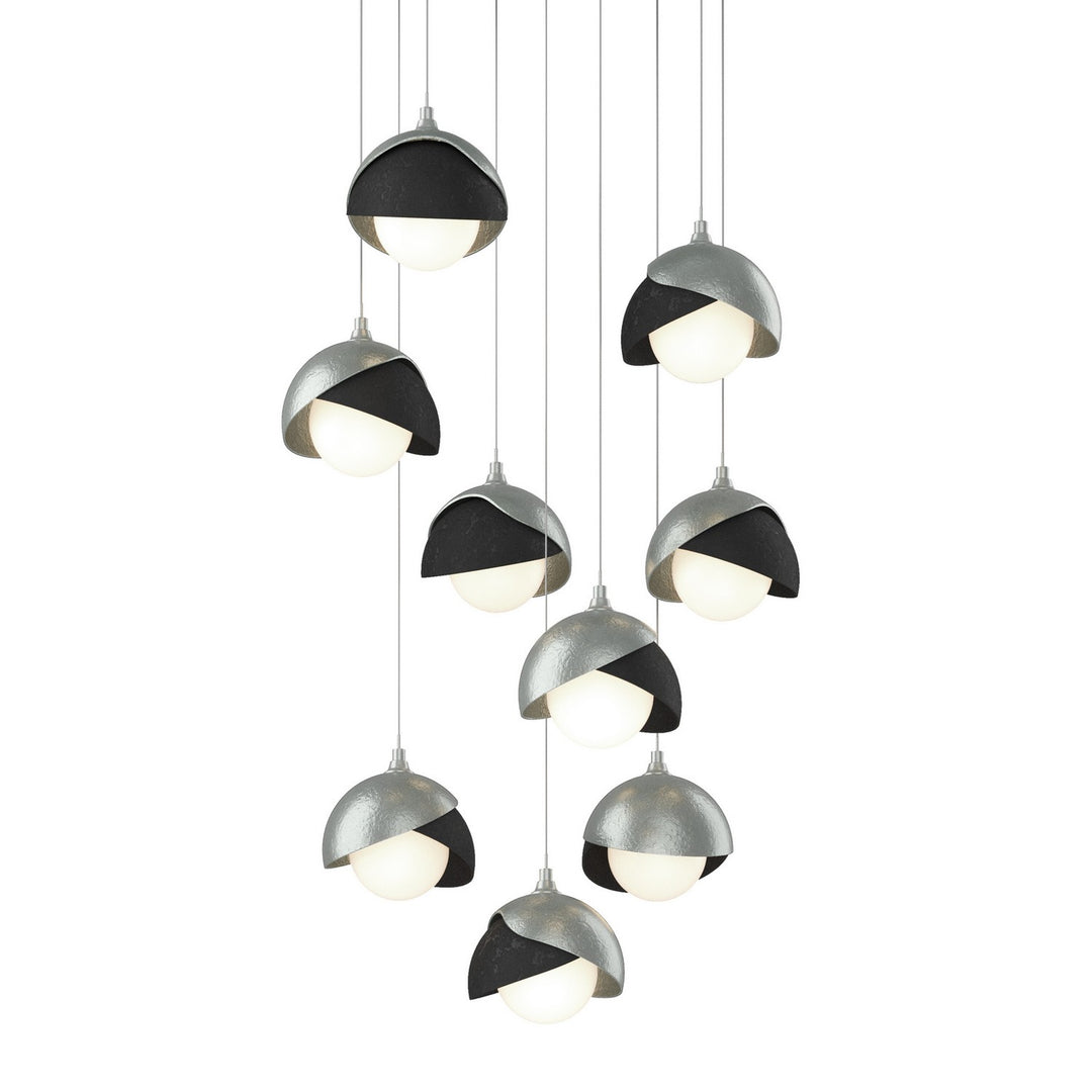 Hubbardton Forge Canada - 131105-SKT-LONG-82-10-GG0711 - LED Pendant - Brooklyn - Vintage Platinum