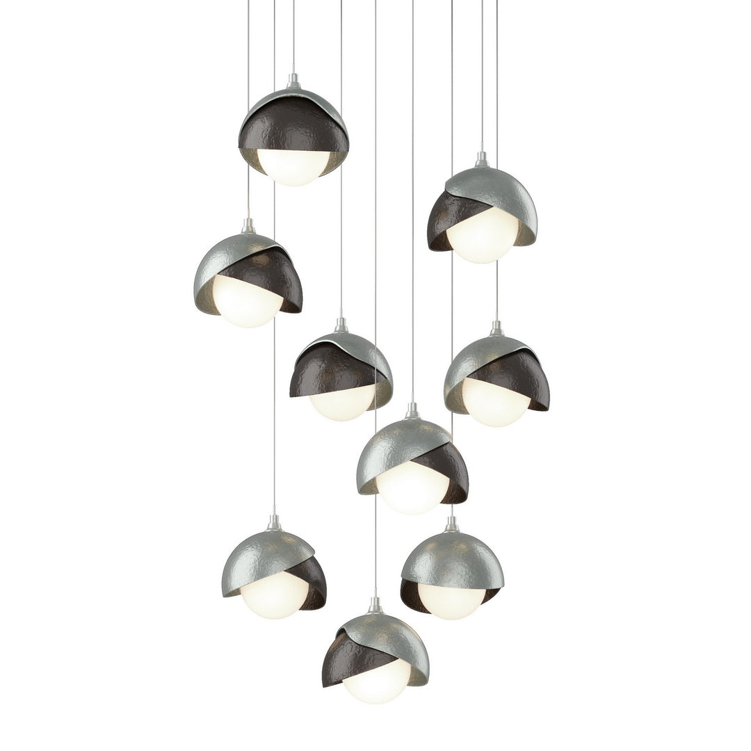 Hubbardton Forge Canada - 131105-SKT-LONG-82-14-GG0711 - LED Pendant - Brooklyn - Vintage Platinum