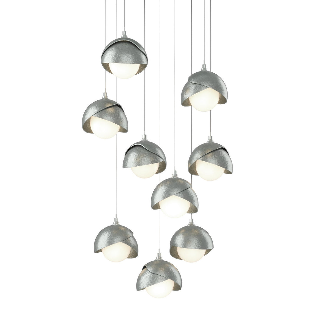 Hubbardton Forge Canada - 131105-SKT-LONG-82-82-GG0711 - LED Pendant - Brooklyn - Vintage Platinum