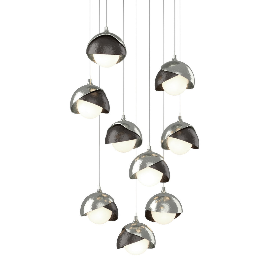 Hubbardton Forge Canada - 131105-SKT-LONG-85-14-GG0711 - LED Pendant - Brooklyn - Sterling