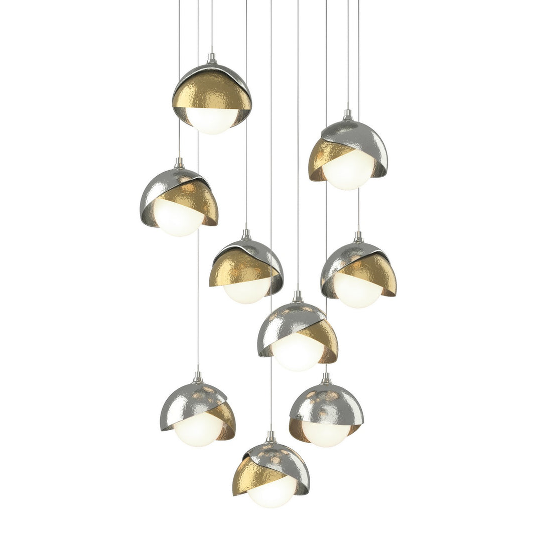 Hubbardton Forge Canada - 131105-SKT-LONG-85-86-GG0711 - LED Pendant - Brooklyn - Sterling