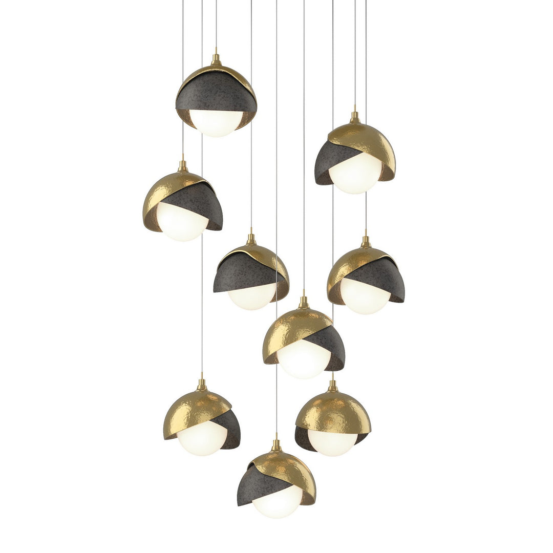 Hubbardton Forge Canada - 131105-SKT-LONG-86-20-GG0711 - LED Pendant - Brooklyn - Modern Brass