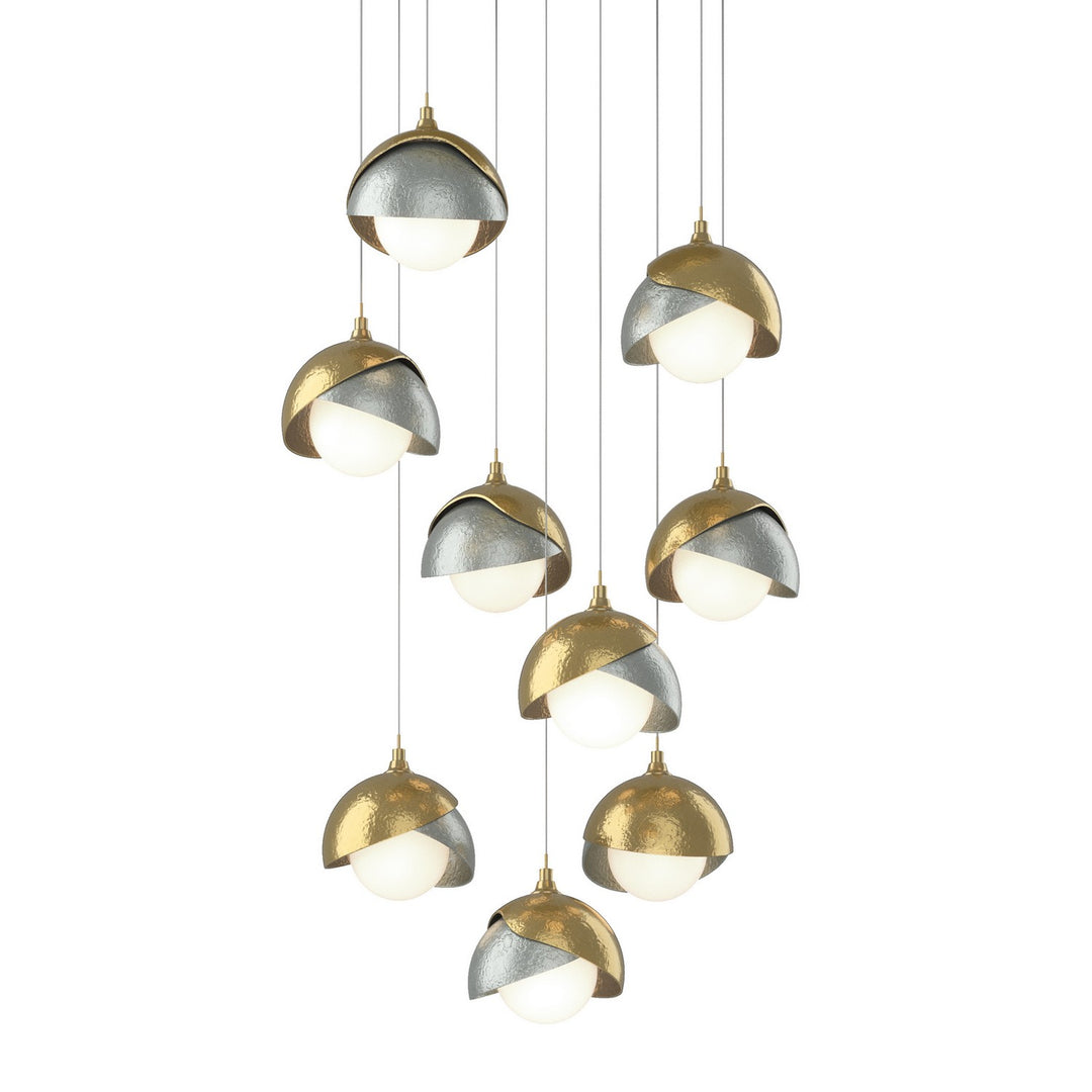 Hubbardton Forge Canada - 131105-SKT-LONG-86-82-GG0711 - LED Pendant - Brooklyn - Modern Brass