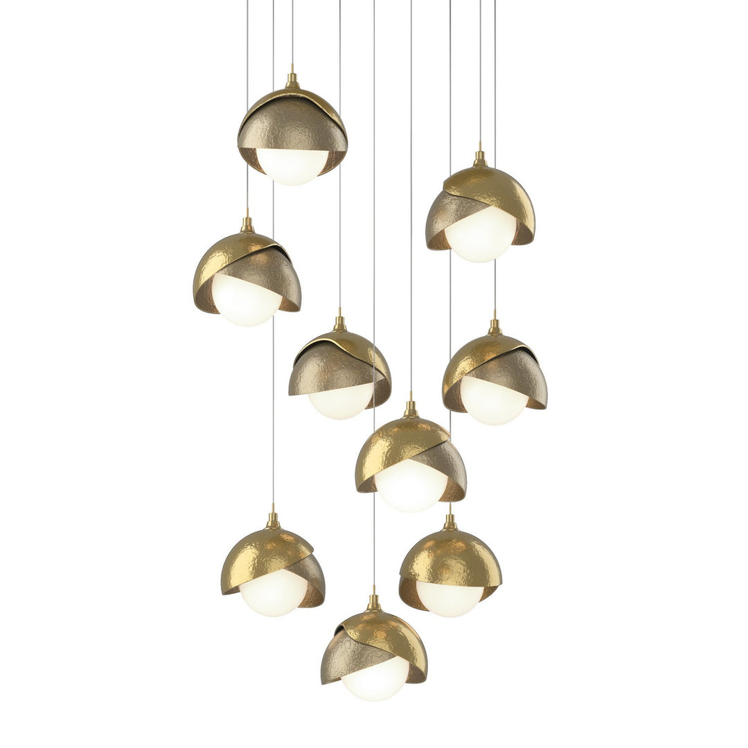 Hubbardton Forge Canada - 131105-SKT-LONG-86-84-GG0711 - LED Pendant - Brooklyn - Modern Brass
