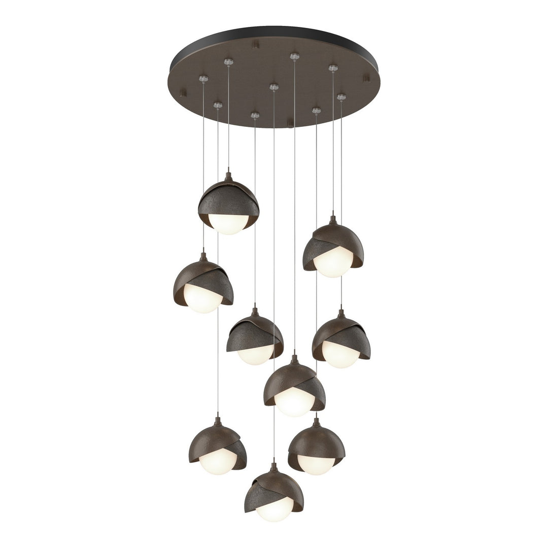 Hubbardton Forge Canada - 131105-SKT-STND-05-07-GG0711 - LED Pendant - Brooklyn - Bronze