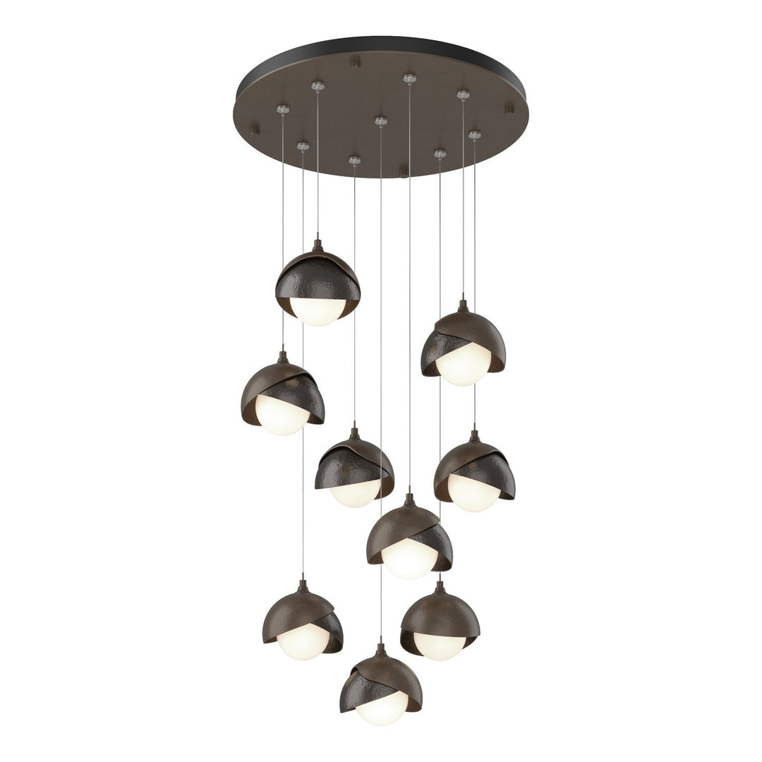 Hubbardton Forge Canada - 131105-SKT-STND-05-14-GG0711 - LED Pendant - Brooklyn - Bronze