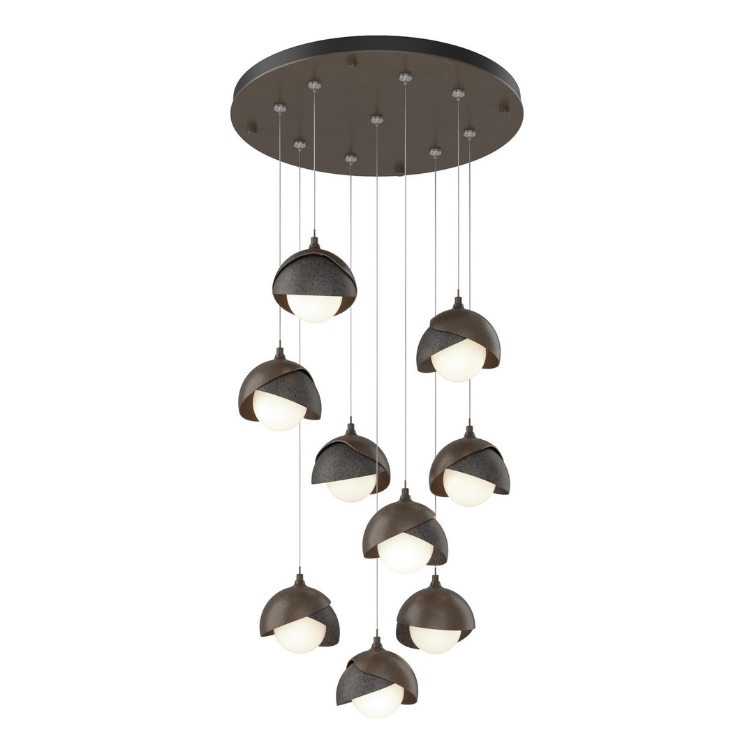 Hubbardton Forge Canada - 131105-SKT-STND-05-20-GG0711 - LED Pendant - Brooklyn - Bronze