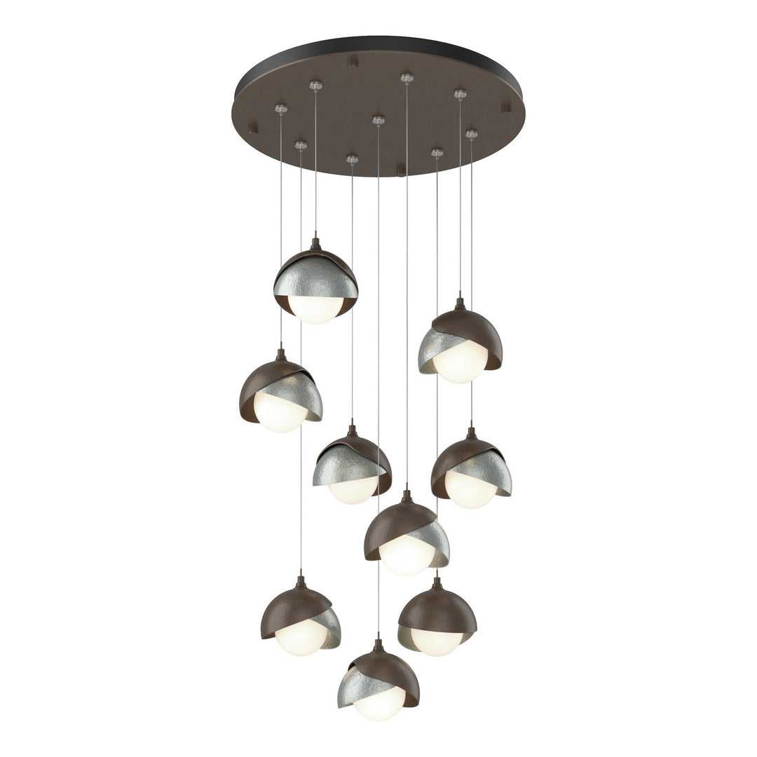 Hubbardton Forge Canada - 131105-SKT-STND-05-82-GG0711 - LED Pendant - Brooklyn - Bronze