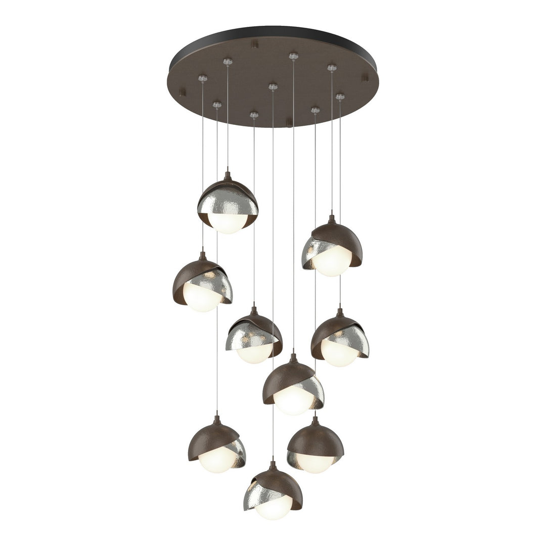 Hubbardton Forge Canada - 131105-SKT-STND-05-85-GG0711 - LED Pendant - Brooklyn - Bronze