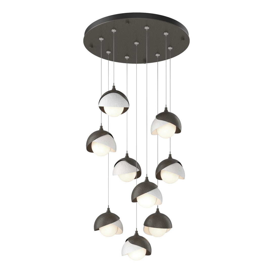 Hubbardton Forge Canada - 131105-SKT-STND-07-02-GG0711 - LED Pendant - Brooklyn - Dark Smoke