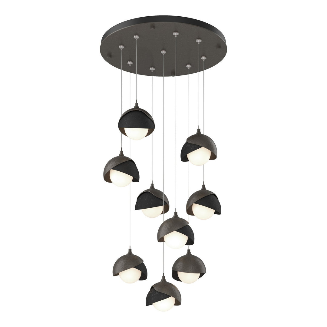 Hubbardton Forge Canada - 131105-SKT-STND-07-10-GG0711 - LED Pendant - Brooklyn - Dark Smoke