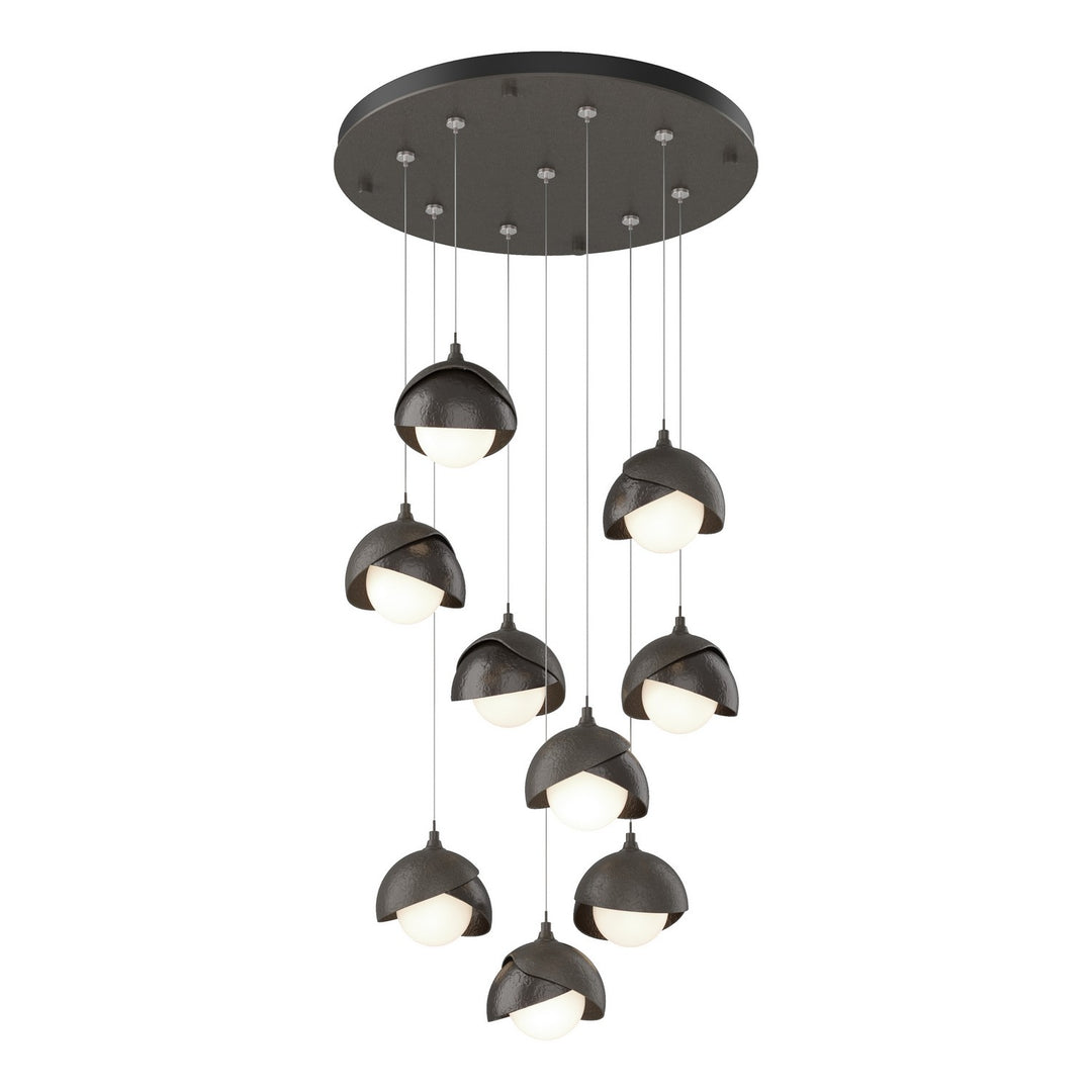 Hubbardton Forge Canada - 131105-SKT-STND-07-14-GG0711 - LED Pendant - Brooklyn - Dark Smoke