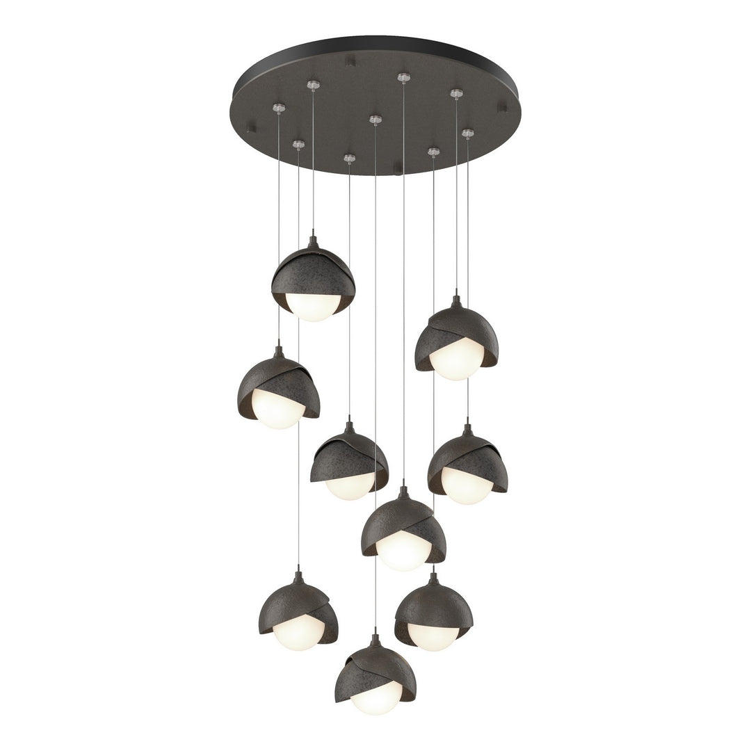 Hubbardton Forge Canada - 131105-SKT-STND-07-20-GG0711 - LED Pendant - Brooklyn - Dark Smoke