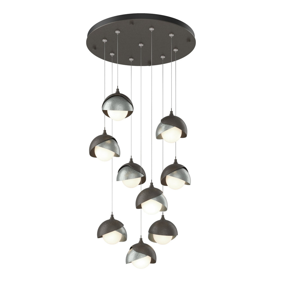 Hubbardton Forge Canada - 131105-SKT-STND-07-82-GG0711 - LED Pendant - Brooklyn - Dark Smoke
