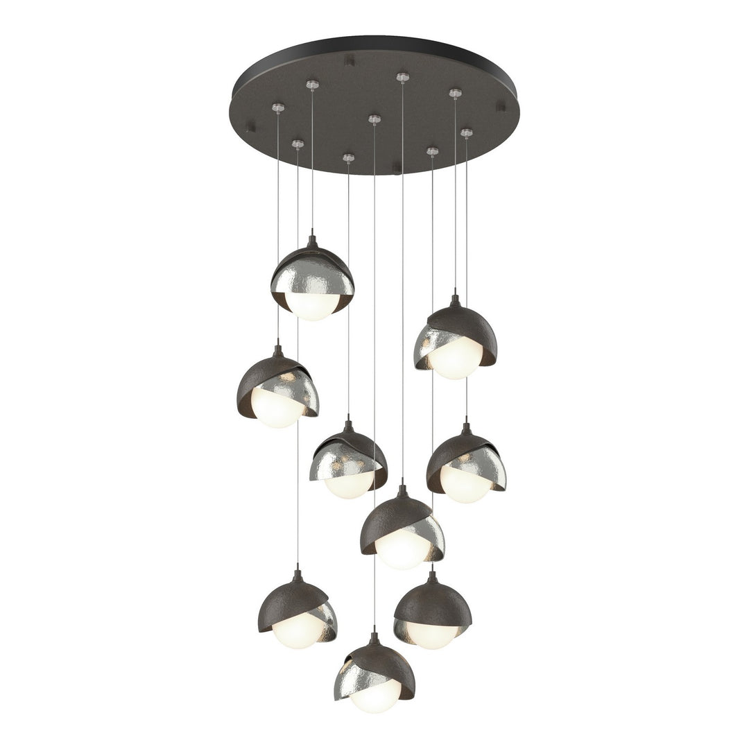 Hubbardton Forge Canada - 131105-SKT-STND-07-85-GG0711 - LED Pendant - Brooklyn - Dark Smoke