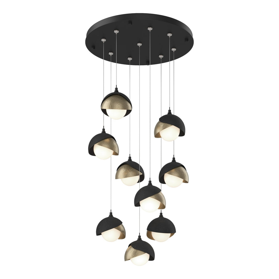 Hubbardton Forge Canada - 131105-SKT-STND-10-84-GG0711 - LED Pendant - Brooklyn - Black