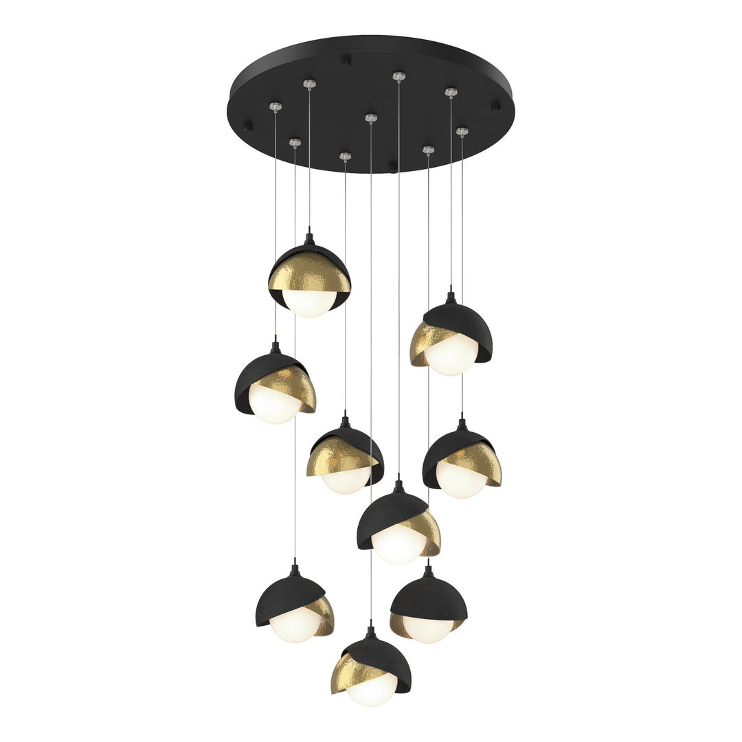 Hubbardton Forge Canada - 131105-SKT-STND-10-86-GG0711 - LED Pendant - Brooklyn - Black