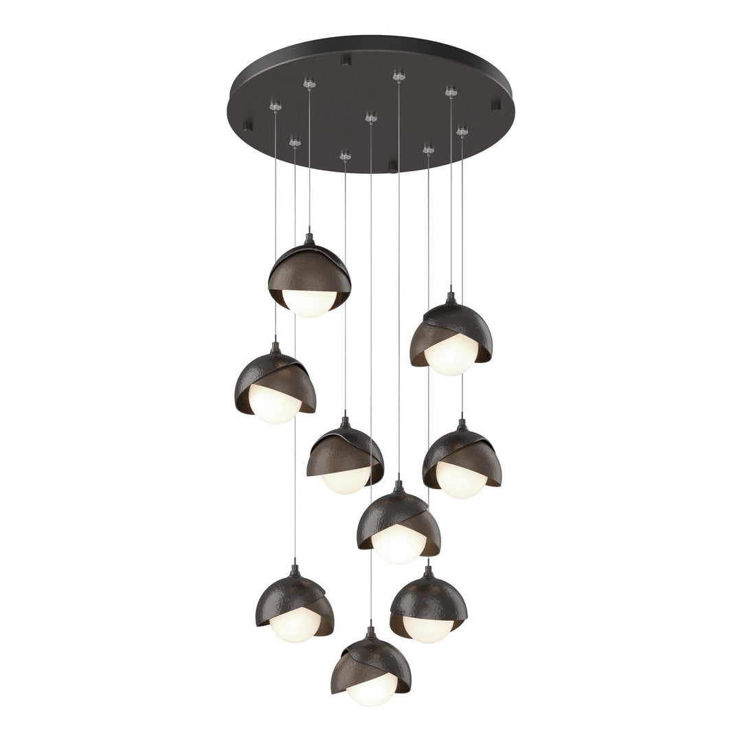 Hubbardton Forge Canada - 131105-SKT-STND-14-05-GG0711 - LED Pendant - Brooklyn - Oil Rubbed Bronze
