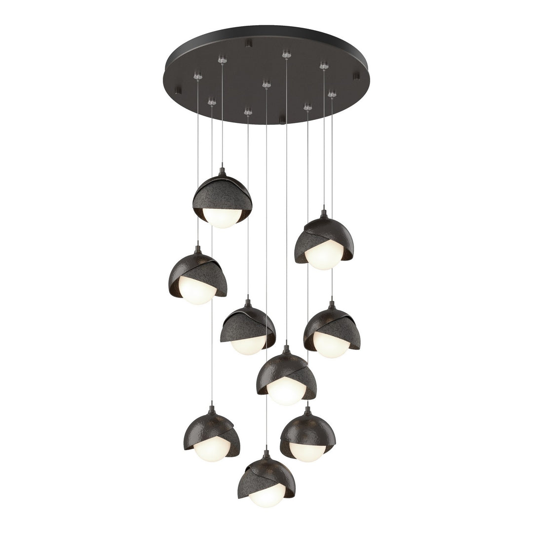 Hubbardton Forge Canada - 131105-SKT-STND-14-20-GG0711 - LED Pendant - Brooklyn - Oil Rubbed Bronze